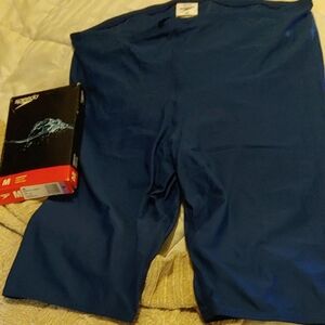 Speedo Navy Swim Jammers